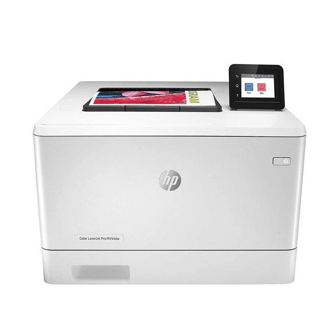 HP Color Laserjet Pro M454dw (W1Y44A) - imprimante couleur : impression, A4 (couleur ; recto-verso ; jusqu’à 27 ppm ; USB 2.0 + Gigabit Ethernet + Wi-Fi) HP Color Laserjet Pro M454dw (W1Y44A) - imprimante couleur : impression, A4 (couleur ; recto-verso ; jusqu’à 27 ppm ; USB 2.0 + Gigabit Ethernet + Wi-Fi)